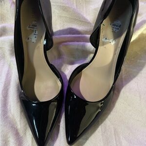 Nine West Black Stiletto Heels Classic Pumps
